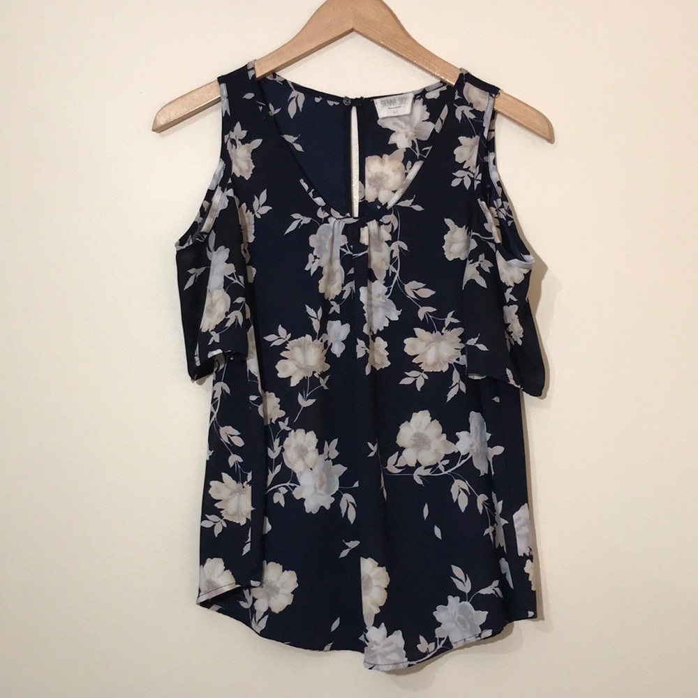 Sienna Sky Cold Shoulder Blouse